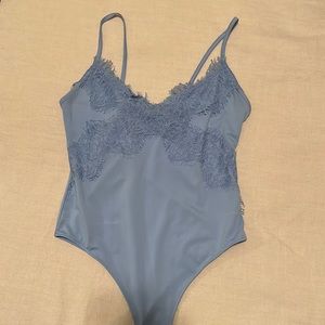 Zara Lace V Neck Bodysuit